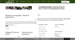 Desktop Screenshot of e-zbrane.sk